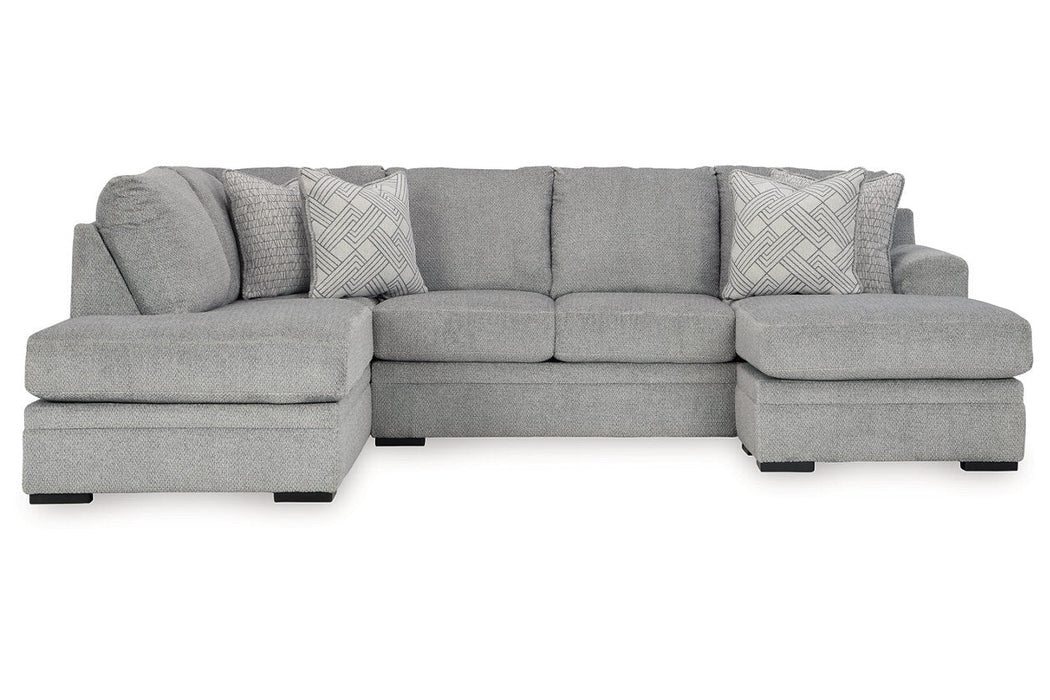 Casselbury Cement 2 - Piece LAF Chaise Sectional - Gate FurnitureSectional