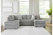 Casselbury Cement 2 - Piece LAF Chaise Sectional - Lara FurnitureSectional