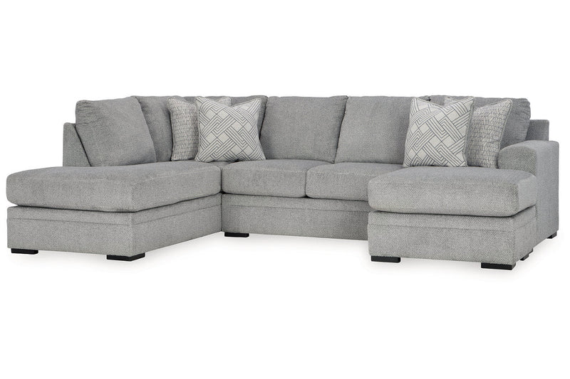 Casselbury Cement 2 - Piece LAF Chaise Sectional - Lara FurnitureSectional