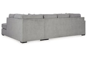 Casselbury Cement 2 - Piece RAF Chaise Sectional - Lara FurnitureSectional
