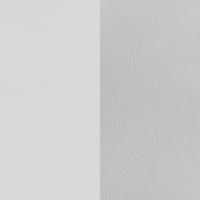 Cassia Queen LED Panel Bed White High Gloss - 215791Q