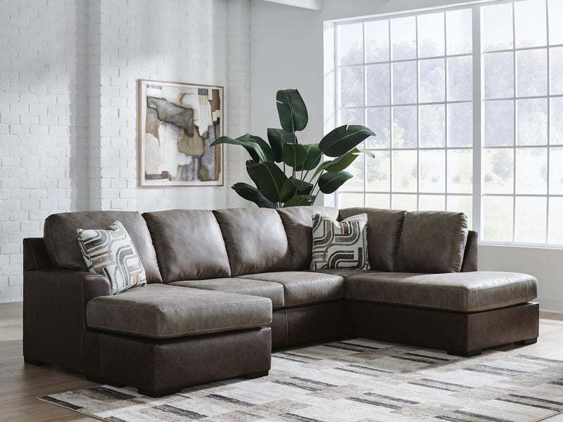 Castille Way Fossil 2-Piece Sleeper Sectional with Chaise - PC62703S5