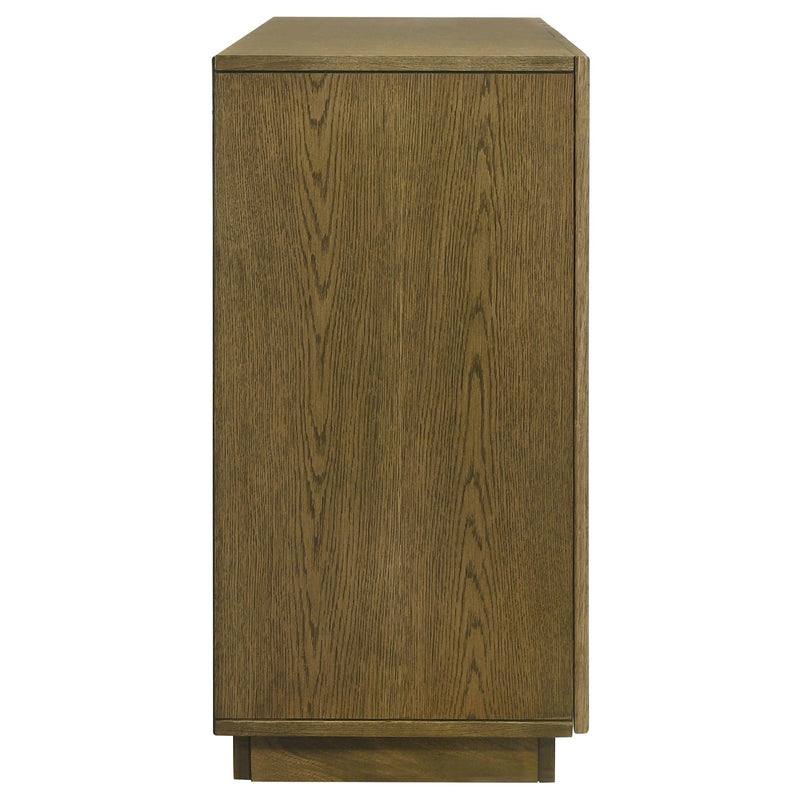Castlewood 71-inch Dining Sideboard Buffet Server Brown Oak - 109355