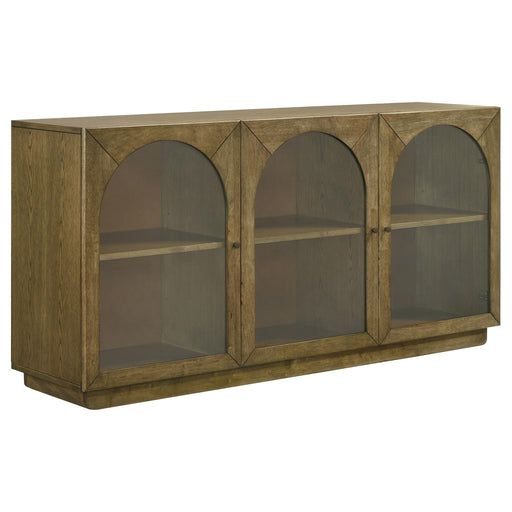 Castlewood 71-inch Dining Sideboard Buffet Server Brown Oak - 109355