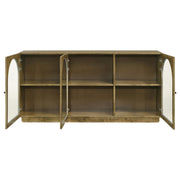 Castlewood 71-inch Dining Sideboard Buffet Server Brown Oak - 109355