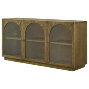 Castlewood 71-inch Dining Sideboard Buffet Server Brown Oak - 109355