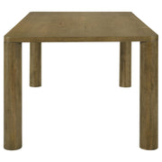 Castlewood 71-inch Rectangular Wood Dining Table Brown Oak - 109351