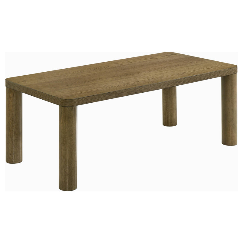 Castlewood Engineered Wood Cocktail Coffee Table Brown Oak - 710858