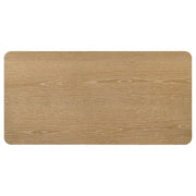 Castlewood Engineered Wood Cocktail Coffee Table Light Oak - 710868
