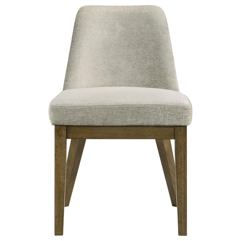 Castlewood Upholstered Side Chair Light Tan (Set of 2) - 109352
