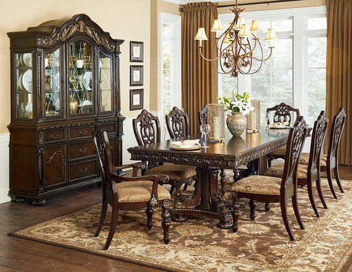 Catalonia Cherry Extendable Dining Set - Lara FurnitureDining Room Set