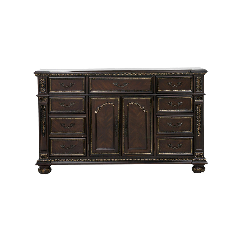 Catalonia Cherry Poster Bedroom Set - Lara FurnitureBedroom Set