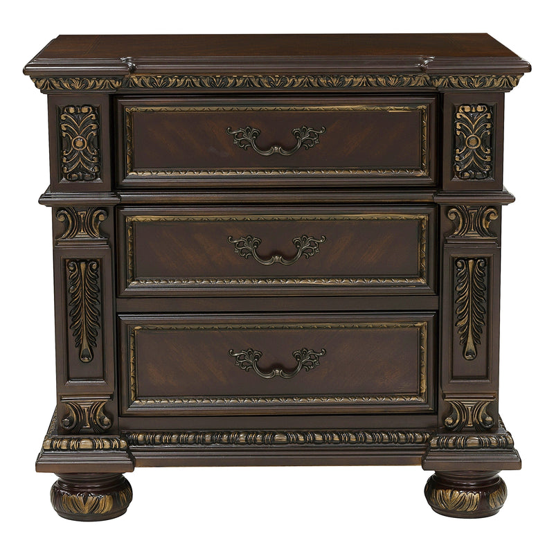 Catalonia Cherry Poster Bedroom Set - Lara FurnitureBedroom Set