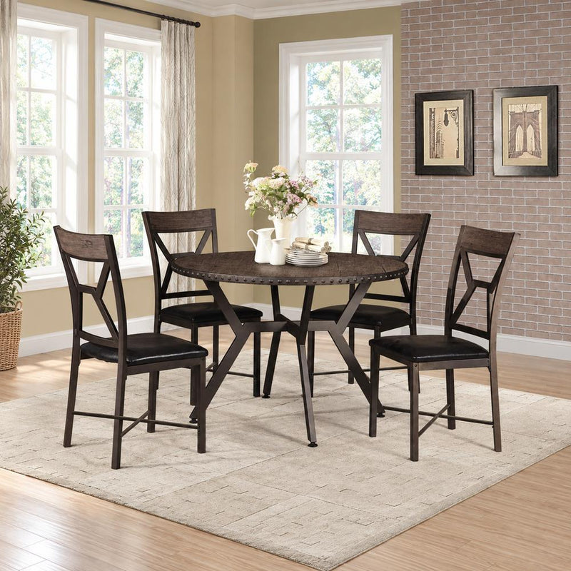 Catania - 5PC Dining Set, Table and 4 Chairs - D251-5PC-Set