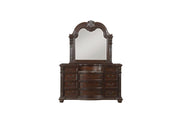 Cavalier Brown Mirror - Lara FurnitureMirror