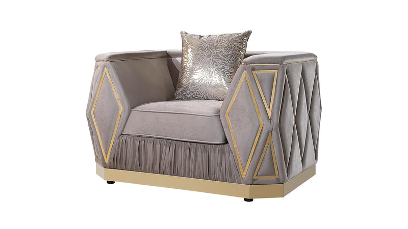 Cavalli Chair Taupe - Cavalli Chair Taupe