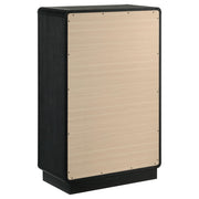 Cavelle 5-drawer Chest of Drawers Black - 223665