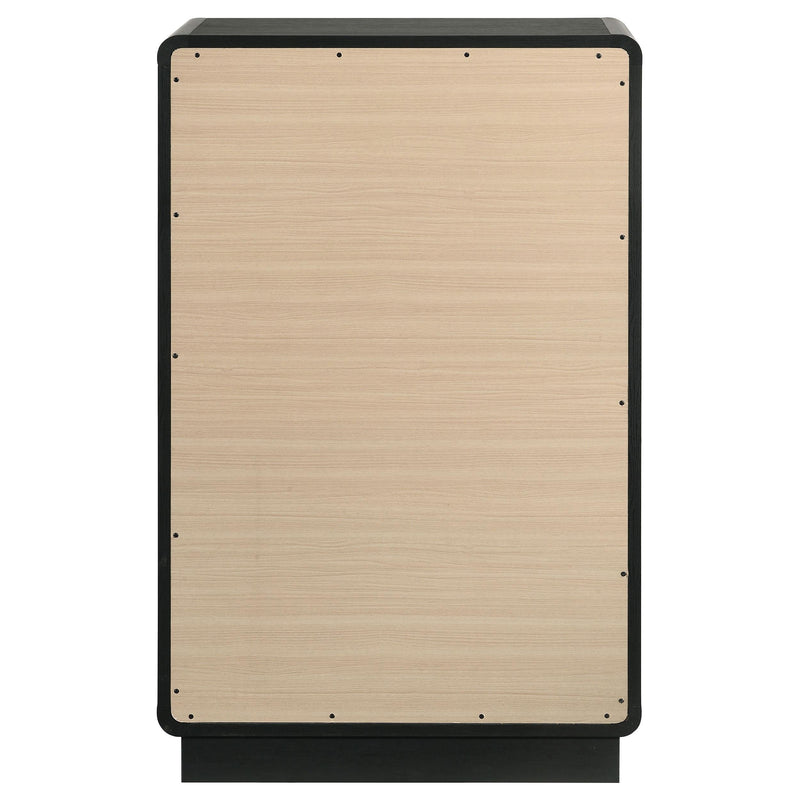 Cavelle 5-drawer Chest of Drawers Black - 223665