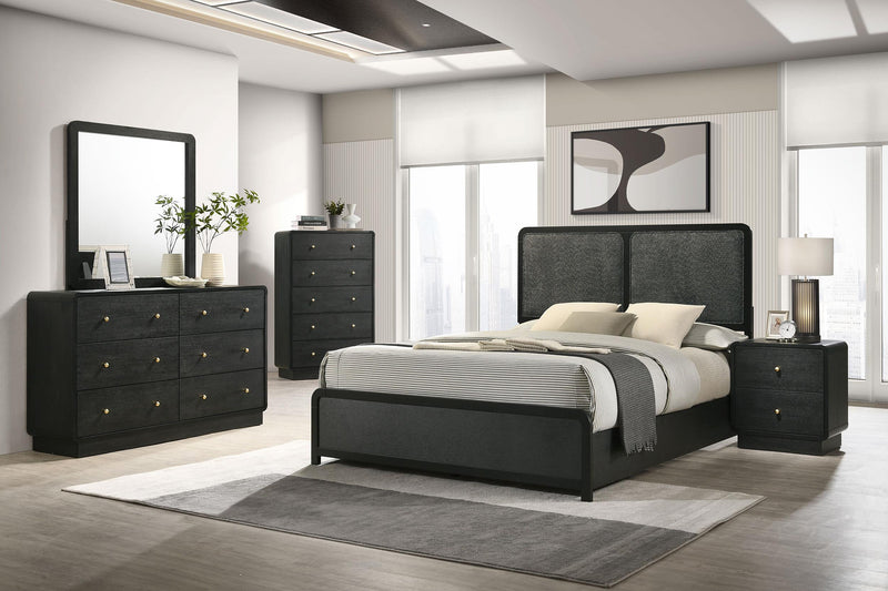Cavelle 5-piece Queen Bedroom Set Black - 223661Q-S5