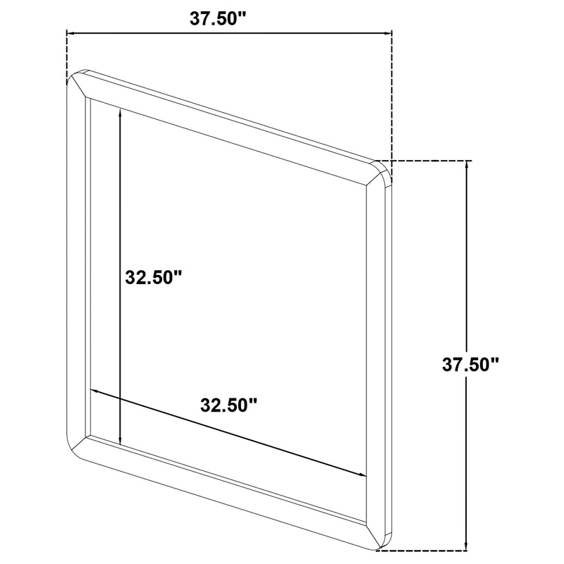 Cavelle Dresser Mirror Black - 223664