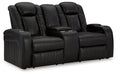 Caveman Den Power Reclining Loveseat with Console - Gate FurniturePower Reclining Loveseat