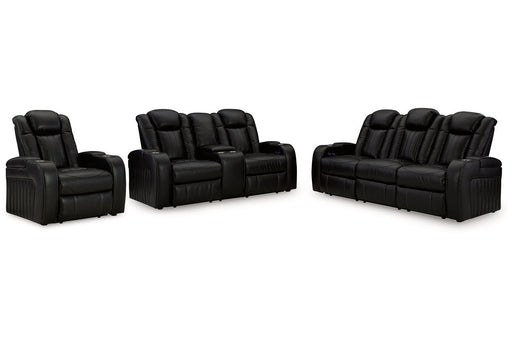 Caveman Den Power Reclining Sofa, Loveseat and Recliner - Gate FurniturePower Reclining Living Room Set