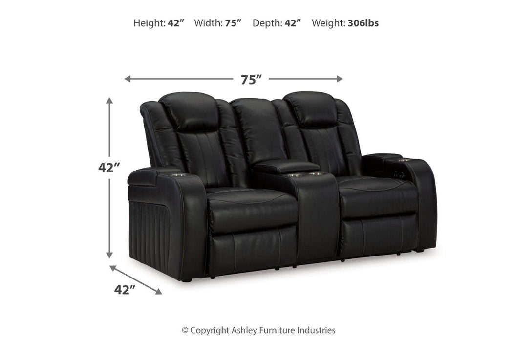 Caveman Den Power Reclining Sofa, Loveseat and Recliner - Gate FurniturePower Reclining Living Room Set