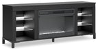 Cayberry 60" TV Stand with Electric Fireplace - Gate FurnitureEntertainment Center