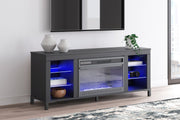 Cayberry 60" TV Stand with Electric Fireplace - Lara FurnitureEntertainment Center
