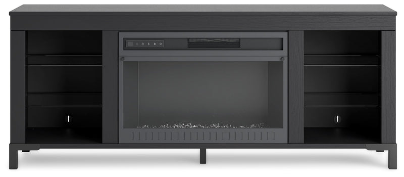 Cayberry 60" TV Stand with Electric Fireplace - Lara FurnitureEntertainment Center
