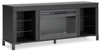 Cayberry 60" TV Stand with Electric Fireplace - Gate FurnitureEntertainment Center