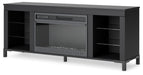 Cayberry 60" TV Stand with Electric Fireplace - Gate FurnitureEntertainment Center