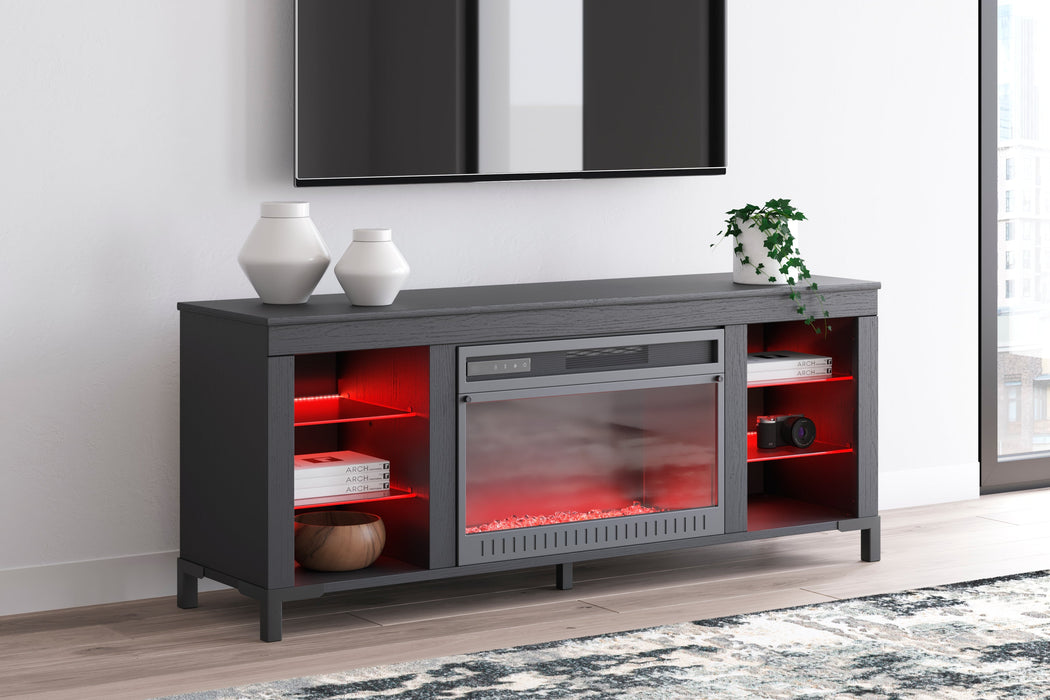 Cayberry 60" TV Stand with Electric Fireplace - Gate FurnitureEntertainment Center