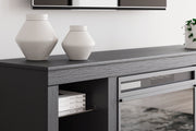Cayberry 60" TV Stand with Electric Fireplace - Lara FurnitureEntertainment Center