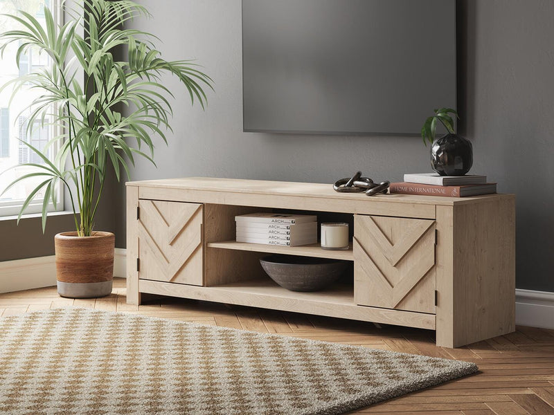 Cayboni Tan 71" TV Stand - W3787-68