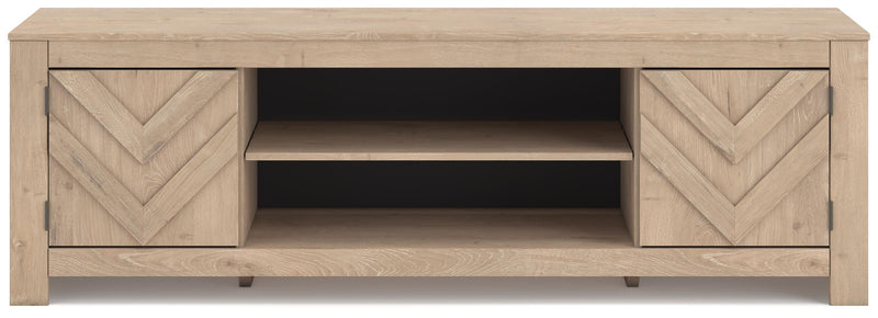 Cayboni Tan 71" TV Stand - W3787-68