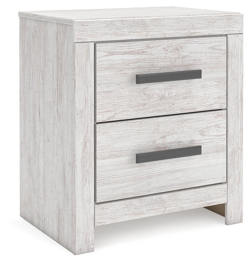 Cayboni Whitewash Nightstand - B3788-92
