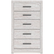 Cayboni Whitewash Panel Bedroom Set - Lara FurnitureBedroom Set