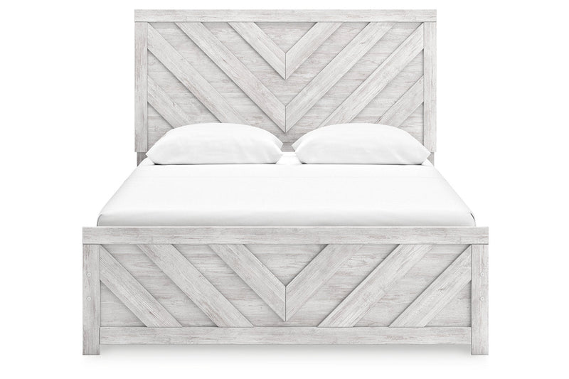 Cayboni Whitewash Panel Bedroom Set - Lara FurnitureBedroom Set