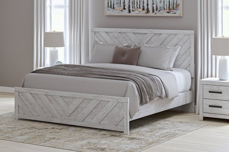 Cayboni Whitewash Panel Bedroom Set - Lara FurnitureBedroom Set