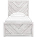Cayboni Whitewash Panel Youth Bedroom Set - Gate FurnitureYouth Bedroom Set