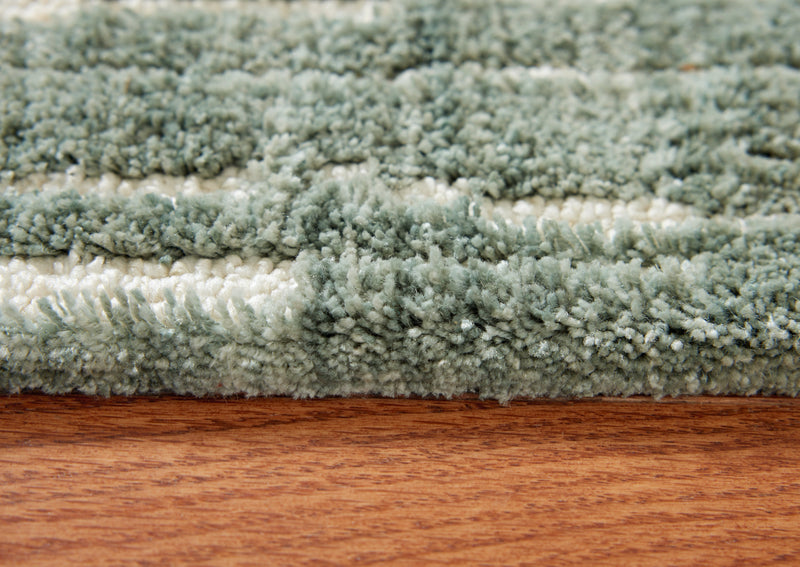 Cayworth Teal/White Medium Rug - R407092