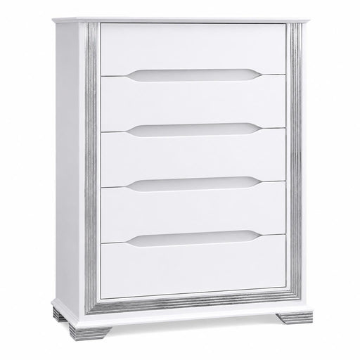 Cedar - 5 Drawers White Chest - B270-C