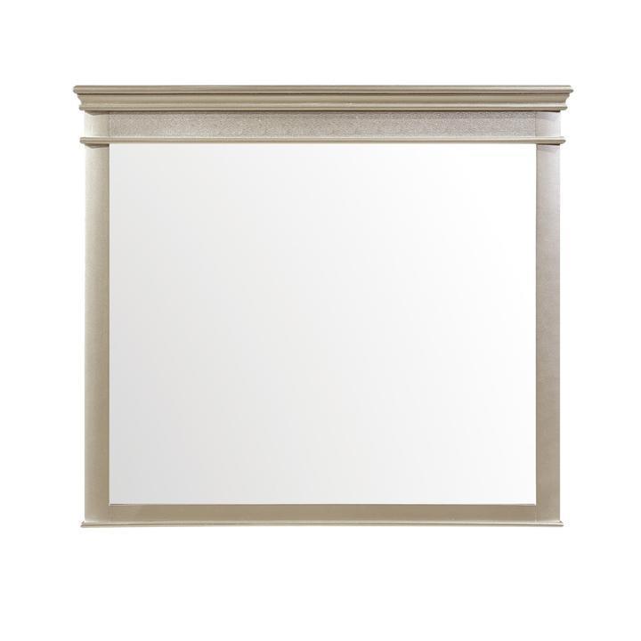 Celandine Silver Mirror - Lara FurnitureMirror