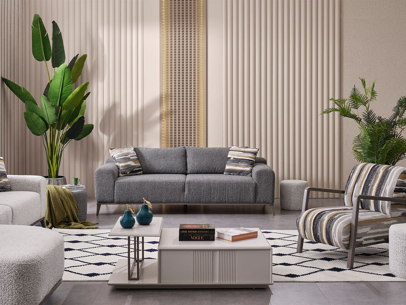 Cenova Chair in Grey - 200-MAX-CEN-YAL-B