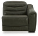 Center Line 6 - Piece Sectional with Recliner in Dark Gray - Gate FurnitureSectional