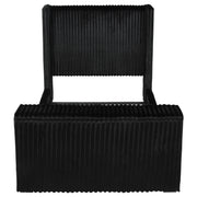 Centergrove Upholstered Queen Wingback TV Bed Black - 315945Q