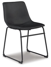 Centiar Black Dining Chair (Set of 2) - D372-06X2