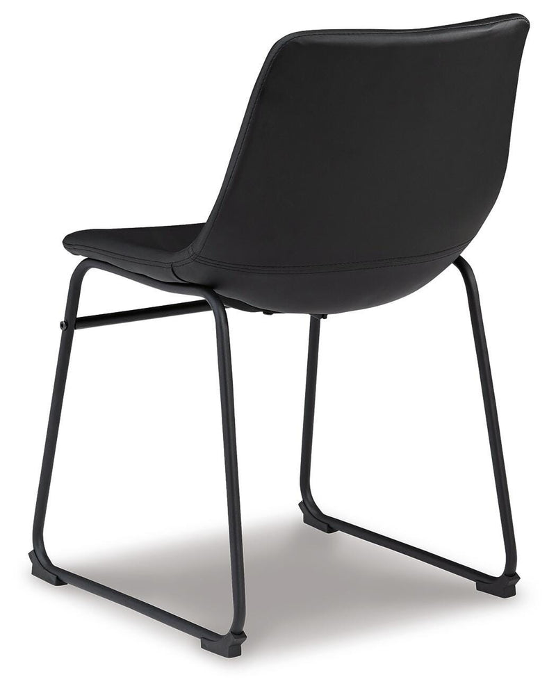 Centiar Black Dining Chair (Set of 2) - D372-06X2