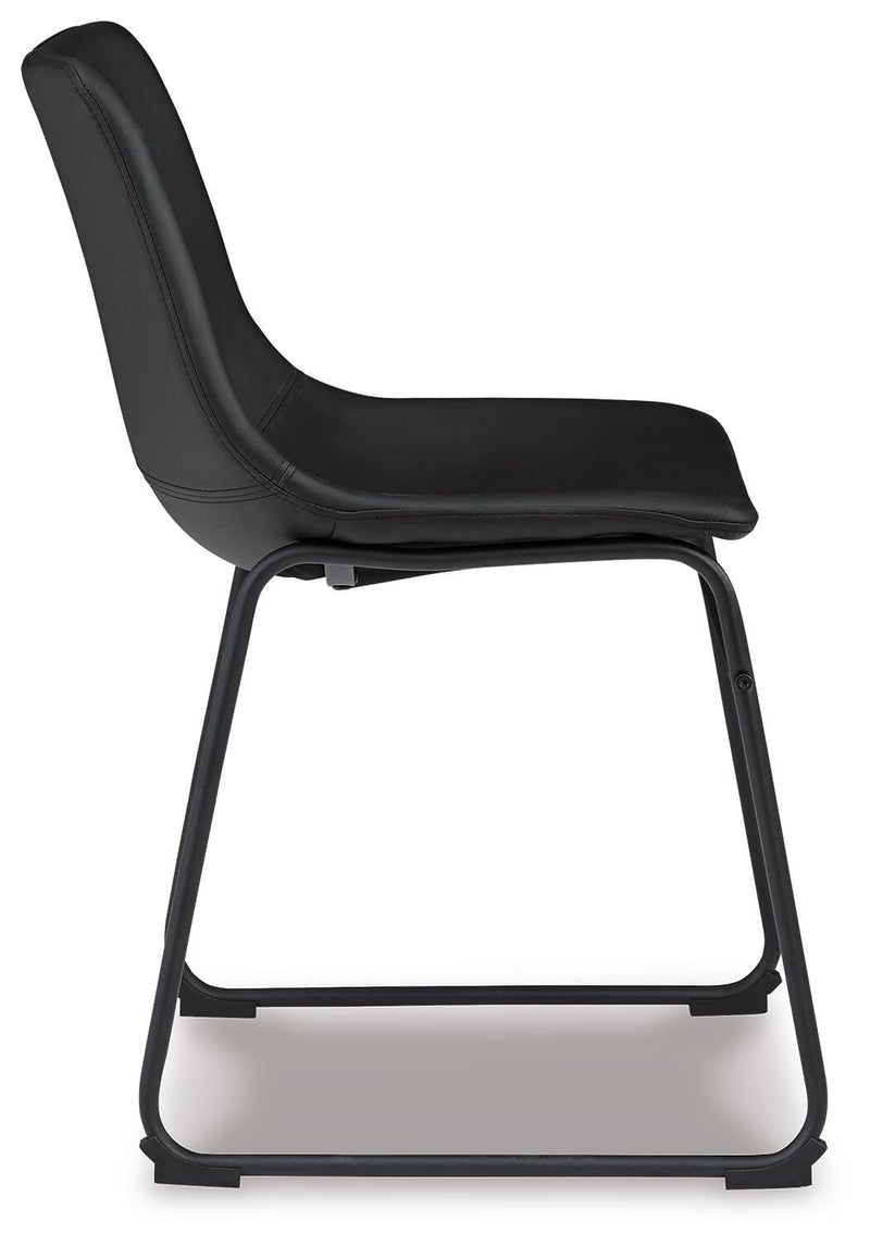 Centiar Black Dining Chair (Set of 2) - D372-06X2